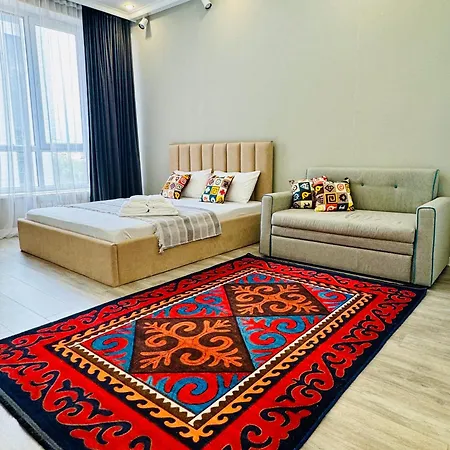 Ethnic Apartment Almaty Exterior photo